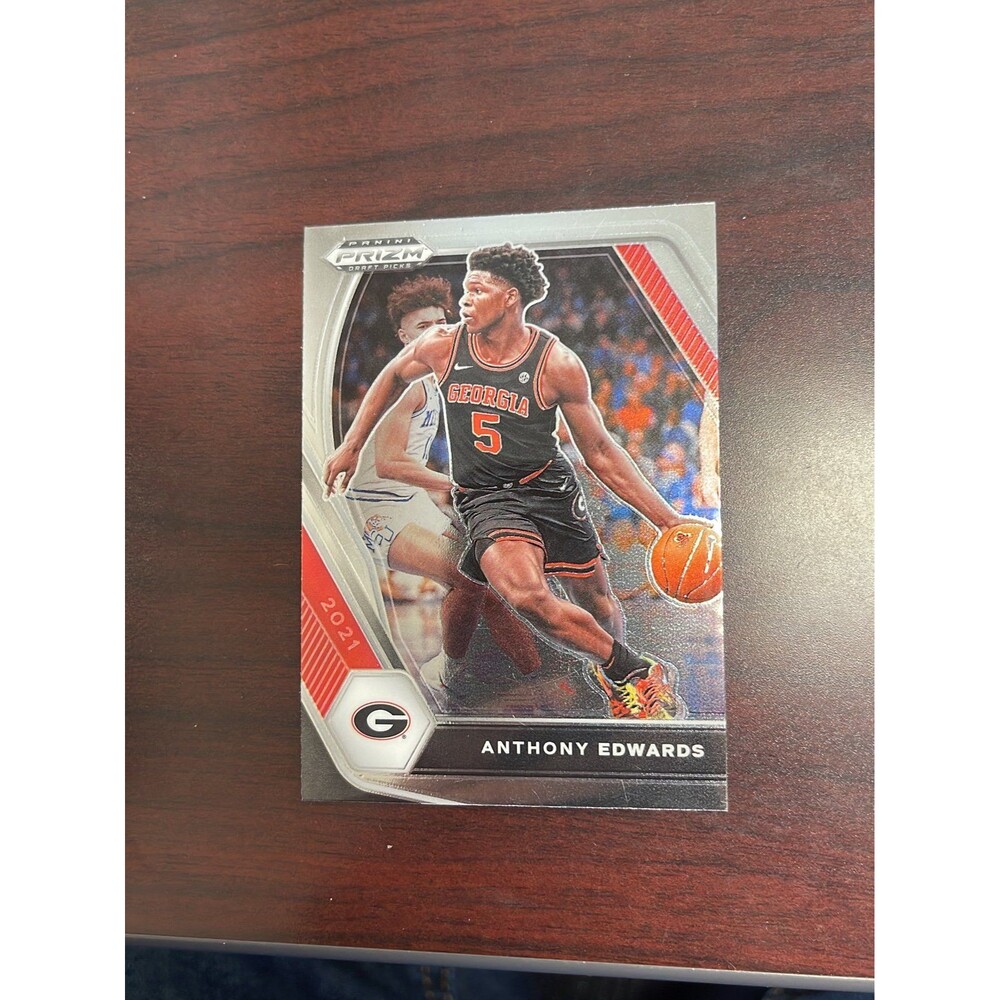 Anthony Edwards draft pick card